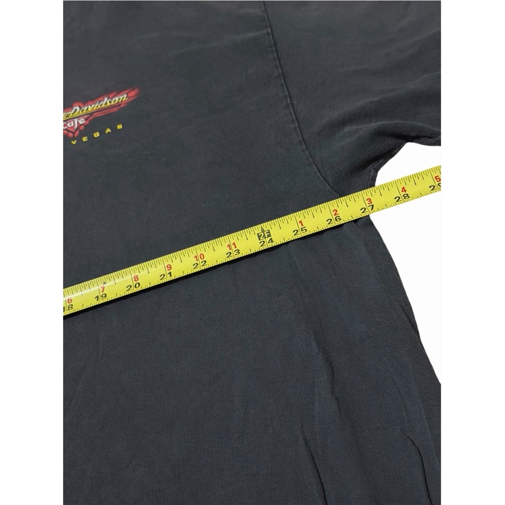 Vintage 90s Hard Rock Cafe Las Vegas Eagle Flame Fire T-shirt Sz 3x - Picture 8 of 10